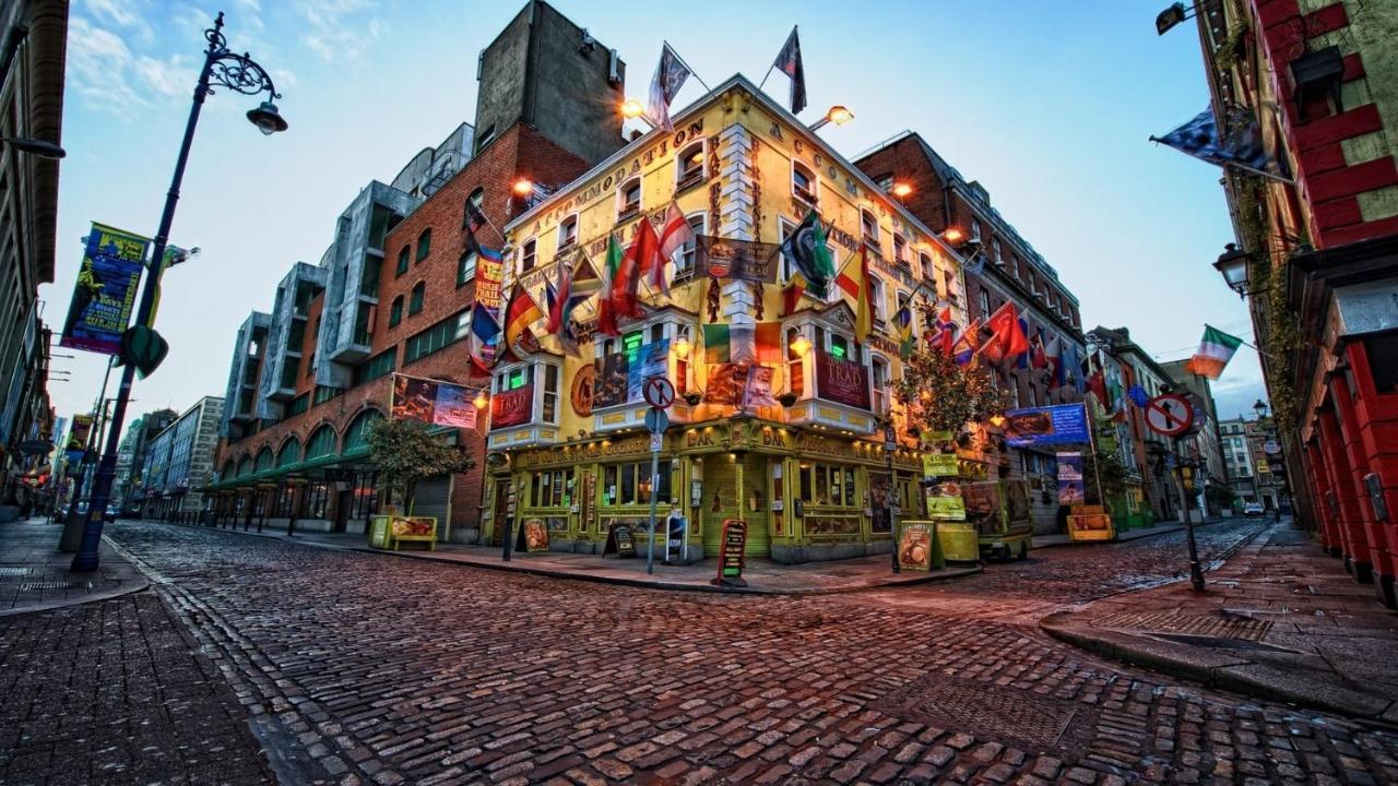 Temple Bar Apartments Dublín Exterior foto